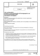DIN 65306 – DRAFT