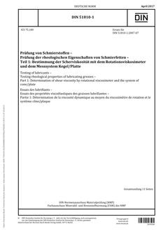 DIN 51810-1