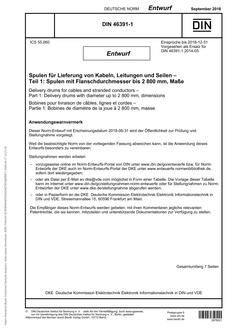 DIN 46391-1 – DRAFT
